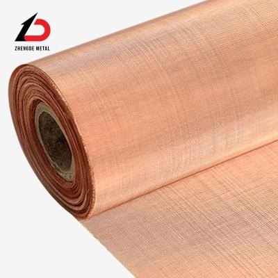 China Weaving Methods Dutch Plain Twill Weaving Way Copper Brass Metal Woven Mesh For Decorative Material for sale