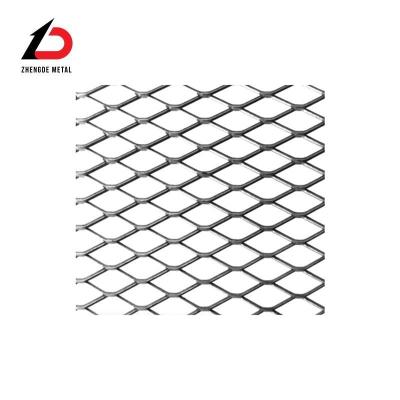 China 316 304 201 5002 Aluminum 2.5mm 3.0mm 4.0mm Stainless Steel Sheet Diamond Expanded Metal Decoil Mesh Metal Mesh for sale