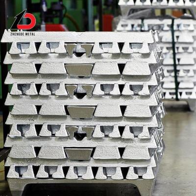 Chine Prix bas de l'usine Zinc pur Zn99.99% Zn99.995% Zn99.5% en stock à vendre