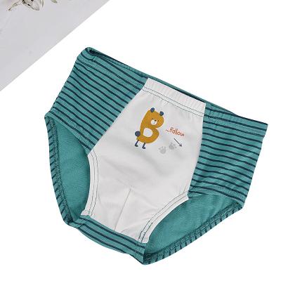 China 95%cotton 5%elasthan 160g Single jersey Factory Direct Price Sweat Absorbing Cotton Elasthan Comfortable Kid Boys Briefs for sale