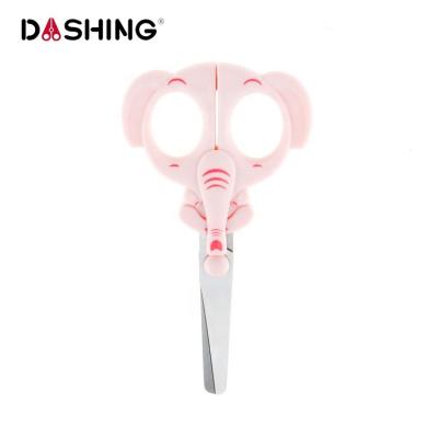 China Types of Safety Children Scissors Elephant Handle Stainless Steel School Scissors for sale