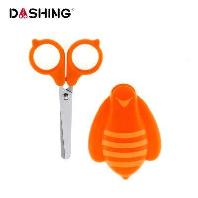 China Durable Stainless Steel Blade Bee Hat Magnetic School Craft Scissors for sale