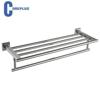 China Family Bathroom Premium Quality Stainless Steel Expandable Towel Rack for sale