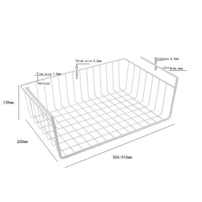 China Best quality viable freezer shelf and cheap metal under shelf basket for sale