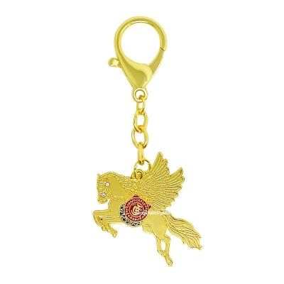 China Plating Plating SKY HORSE AMULET KEY CHAIN ​​AMULET AMULET Enhancer of Good Luck and Success for sale