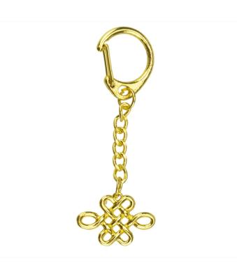 China Mystical Metal Metal Knot Keychains for sale