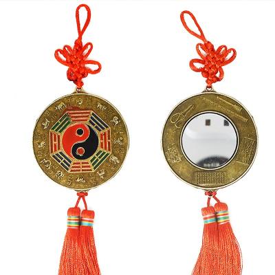 China Feng Shui Chinese Feng Shui Bagua Yin Yang Mirror Knot 2.7