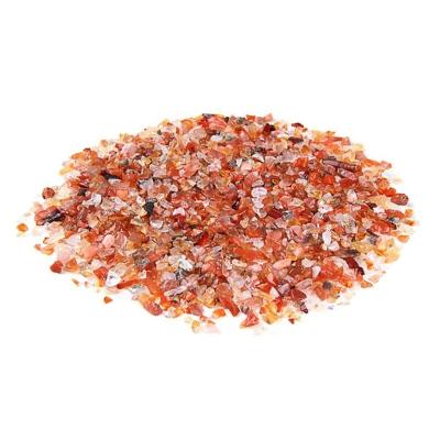 China Chinese Chinese Agate Tumbled Crystal Carnelian 1/2lb Mini Natural Polished Red Healing for sale