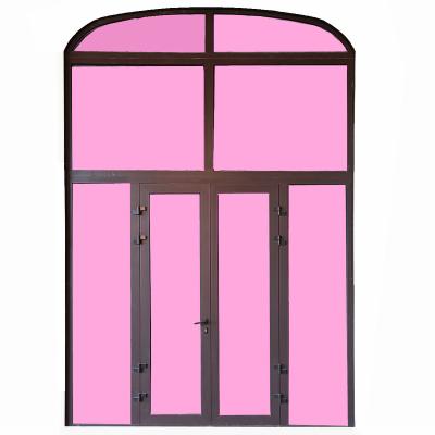 China New Design 3 Layer Durable Hot Selling NFRC Approved Germany Thin Type Transparent Sliding Door With Glass Jalousie for sale