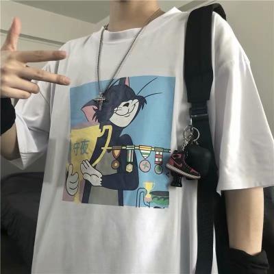 China 2022 New Anti-Wrinkle Anime Costume Summer Goth Plus Size T-shirt Custom Long Sleeve T-shirt for sale