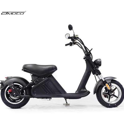 China Warehouse 1500w 60V20AH Eu Amoto electric scooter citycoco lithium battery unisex powerful adult fat tire for sale