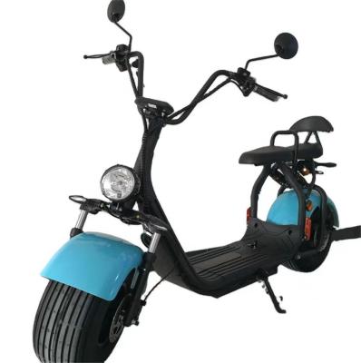 China Cheap EEC 1500w 60V 20AH unisex lithium battery 2 wheel Amoto citycoco electric scooter for adult for sale