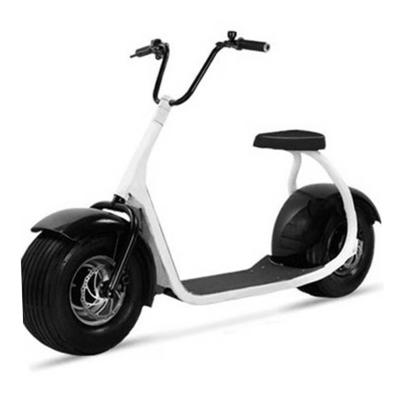 China New from warehouse 1000w 60v lithium battery fat tire electric scooter European creative unisex professional two-wheeled citycoco for sale