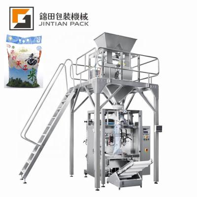 China JT-920S 5KG automatic beverage dried food/herbs/solid food /rice /grain/big bag vertical packing machine for sale