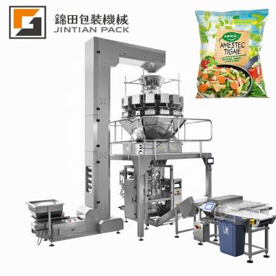 China Fully Automatic Frozen Vegetable Beverage Packaging Machine With High Speed for sale