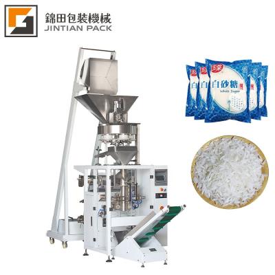 China Automatic Food Salt /Sugar/Rice/Grain Pea Nuts/Cashew Nuts Sachet Sealing Packing Bagging Machine for sale