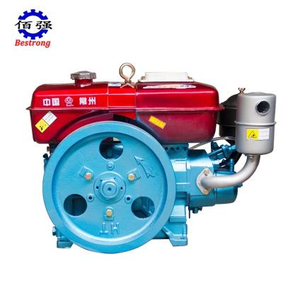 China High Quality Agriculture Water Cooled Machinery Small Cylinder 7HP Single Cylinder 7HP Small Diesel Engine R180 for sale