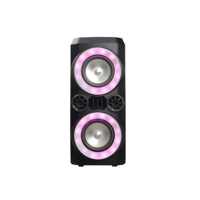 China Best 6.5 Inch LED Colorful Lightweight Professional Driver Woofer Sound System For Party DJ Style Audio Trolley Portable Outdoor Speaker for sale