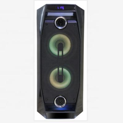 China No Temeisheng Dual 8 Inch Stage Wireless Professional Party Loud Rechargeable BT Speaker Box With DJ Mega Bass for sale