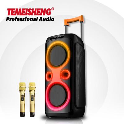 China Portable Wireless Phone Function Usb Speaker BT Operate Voice Line Multimedia Karaoke Speaker Subwoofer Sound Box and Input by TF Cards for sale