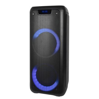 China Show video hot professional rechargeable speaker party information home theater wireless PA speaker sound box for sale