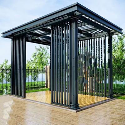 China Van de het Aluminiumlegering van Gazebo van de T5t6 de Chinese Stijl van de Pergolagazebo Vrije Status met LEIDENE Lichten Te koop