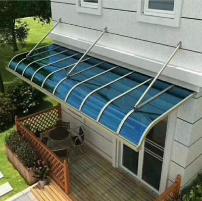 China Luxury Canopy Aluminium Polycarbonate Canopies Awnings Entrance Door Canopies Awnings zu verkaufen