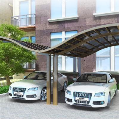 China Aluminium Car Parking Shed Outdoor Patio Carport Sunscreen Shade Carport for sale