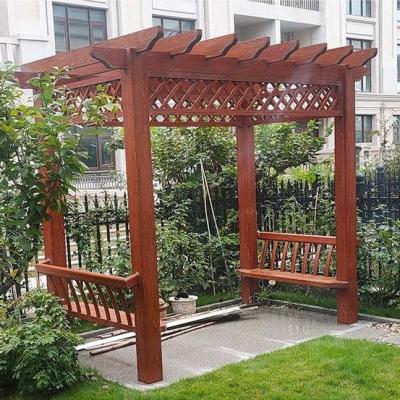 China Aluminum Trellis Canopy Landscape Grapevine Resort Balcony Courtyard Climbing for sale