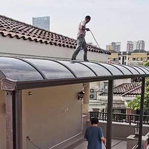 Cina Tettoia domestica su misura di parcheggio del bordo di resistenza della lega di alluminio del balcone del baldacchino di alluminio della tenda in vendita