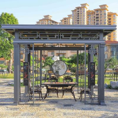 China Transform Your Backyard with a Stylish Aluminium Gazebo: Strength Meets Elegance for sale