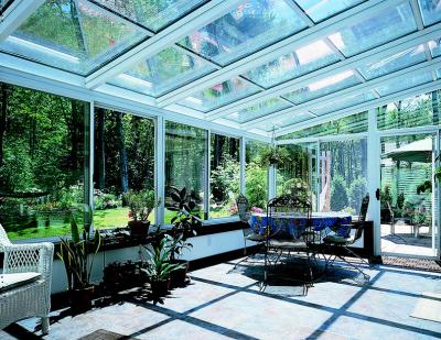 China Frameless Glasstärke dach Sunroom-3mm mit kundengebundener Glasdecken-einfacher Installation zu verkaufen