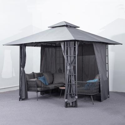 China EFEN Pavilhão de alumínio à prova d'água ao ar livre Canopy Pergola Patio Sunroom Hardtop Garden Tent Gazebo à venda