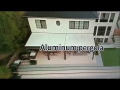 aluminum pergola