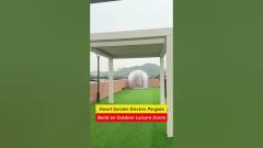 Louvered pergola, customize your outdoor world! #pergola #outdoor #garden #gazebo #design #gazebo