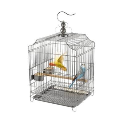 China Breathable Hot Selling Universal Stainless Steel Parrot Cage With Rolling Bracket for sale