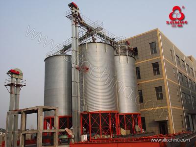 China Cone Bottom Maize Storage Silo for Feed Factory and Farm for sale