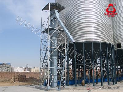 China 500T Grain Silo with conical bottom for sale