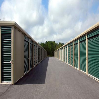 China Heat Insulation Galvanized Steel Roll Door 8*6 Feet Roller Shutter Roller Shutter Self Storage Steel Doors for sale