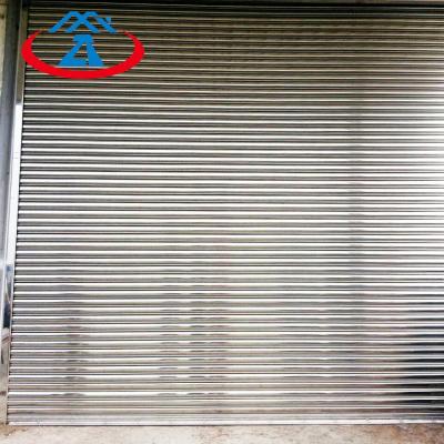 China Industrial Rolling Metal Roller Shutters Stainless Steel Rolling Door In Guangzhou for sale