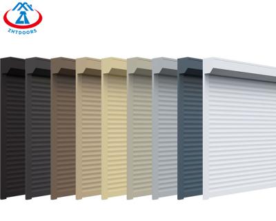 China ZHTDOORS Factory Modern Kind Of Insulated Smart Roller Shutter Door Warehouse Roller Door for sale