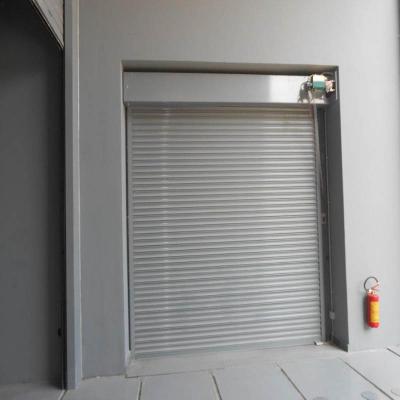 China Customized Fire Rated Door Fire Proof Rolling Shutter Composite Steel Rolling Door for sale