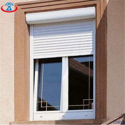 China Magnetic Slat Screen High Performance 45mm Width Insulated Aluminum Sound Insulation Roller Shutter Windows for sale