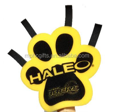 China Latest Classic Brand Advertising PU Sponge Foam Ideal Foam Paw Cheering Claw for sale