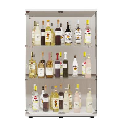 China Morden China cabinet with glass cabinets glass lego glass cabinets display perfume shelves minifigure display case acrylic comic toy for sale