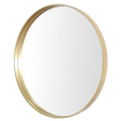 China Wholesale Minimalist Gold Coated Wall Decorative Silver Mirror for sale