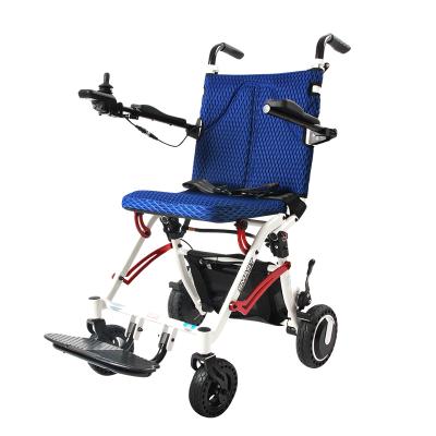 China UJOIN Alloy Brushless Motor Aluminum Lightweight Motorized Electric Wheelchair Lightweight Lithium Battery for sale