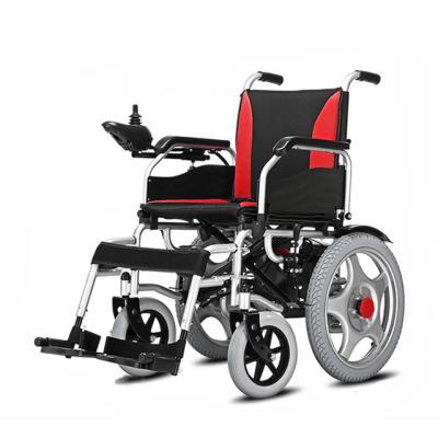 China Price Electric Wheelchair Detachable Back Foldable Cheap Automatic Wheelchair For Handicapped for sale