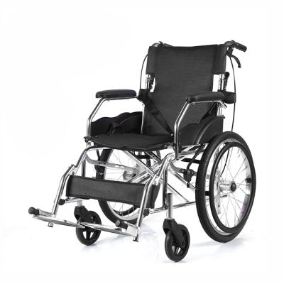 China 2021 UJOIN Big Wheel Manual Cheapest Convenient New Product Folding Light Weight Economic Used Wheelchair for sale