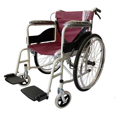 China UJOIN Steel Steel Manual Wheelchair Foldable Wheelchair For Elderly for sale